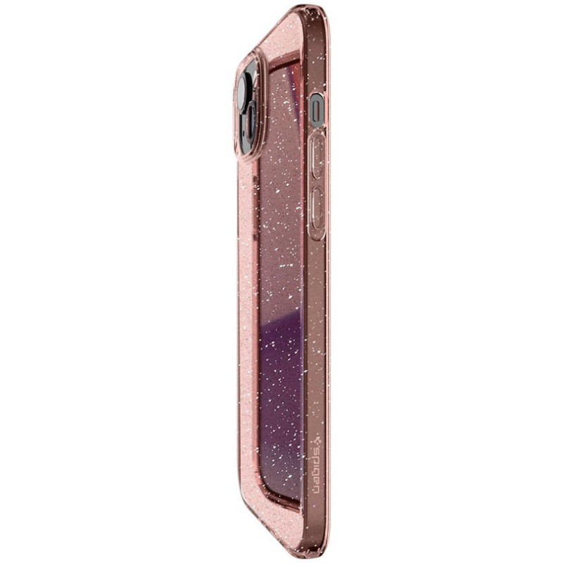 Чохол Spigen для Apple iPhone 15 Liquid Crystal Glitter, Rose Quartz