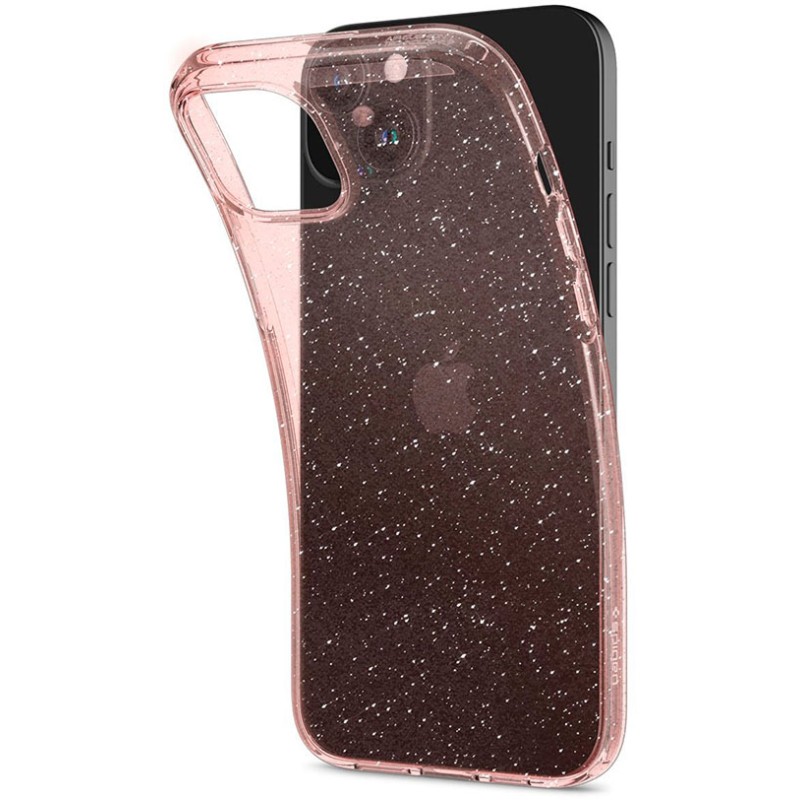 Чохол Spigen для Apple iPhone 15 Liquid Crystal Glitter, Rose Quartz