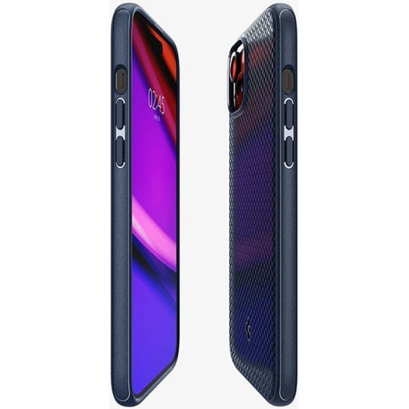 Чохол Spigen для Apple iPhone 15 Mag Armor MagFit, Navy Blue