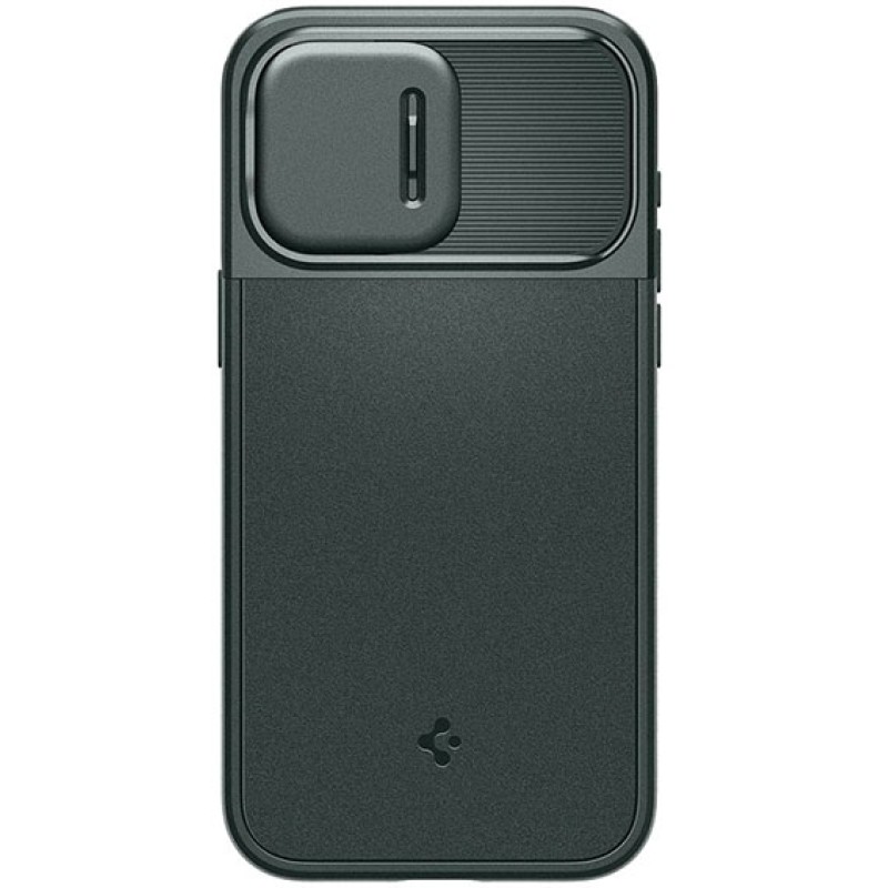 Чохол Spigen для Apple iPhone 15 Pro Max Optik Armor MagFit Abyss, Green