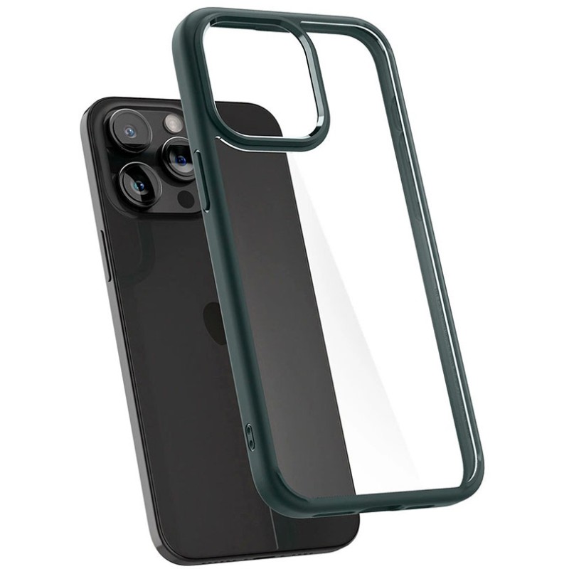 Чохол Spigen для Apple iPhone 15 Pro Max Ultra Hybrid, Abyss Green