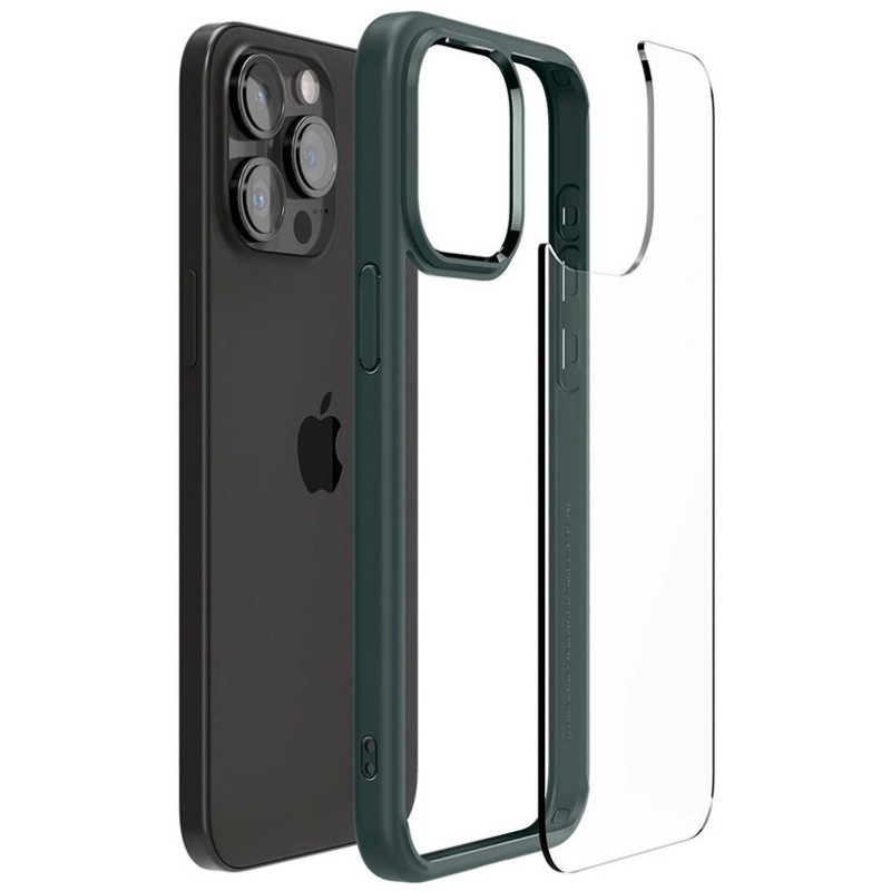 Чохол Spigen для Apple iPhone 15 Pro Max Ultra Hybrid, Abyss Green