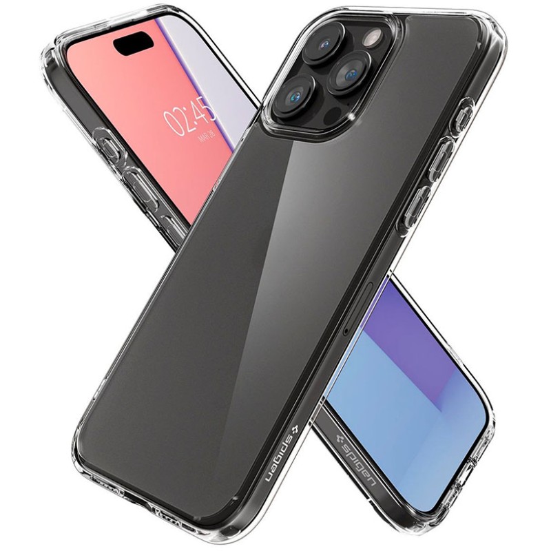 Чохол Spigen для Apple iPhone 15 Pro Max Ultra Hybrid, Frost Clear