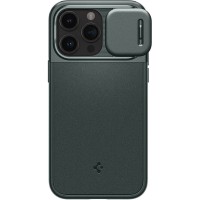 Чохол Spigen для Apple iPhone 15 Pro Optik Armor MagFit, Abyss Green