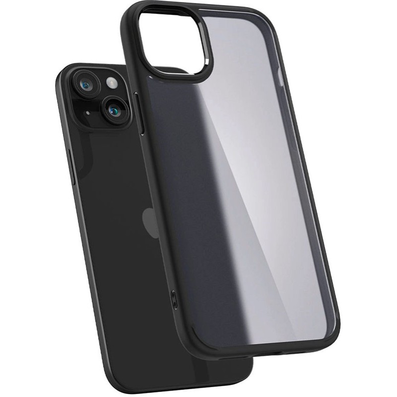 Чохол Spigen для Apple iPhone 15 Ultra Hybrid, Frost Black