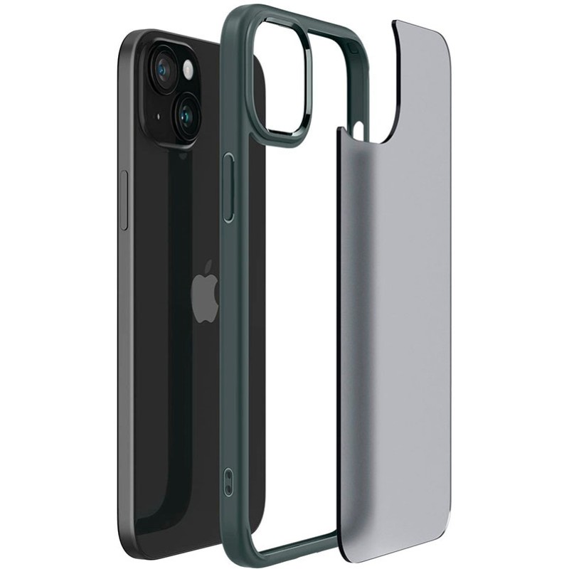 Чохол Spigen для Apple iPhone 15 Ultra Hybrid, Frost Green