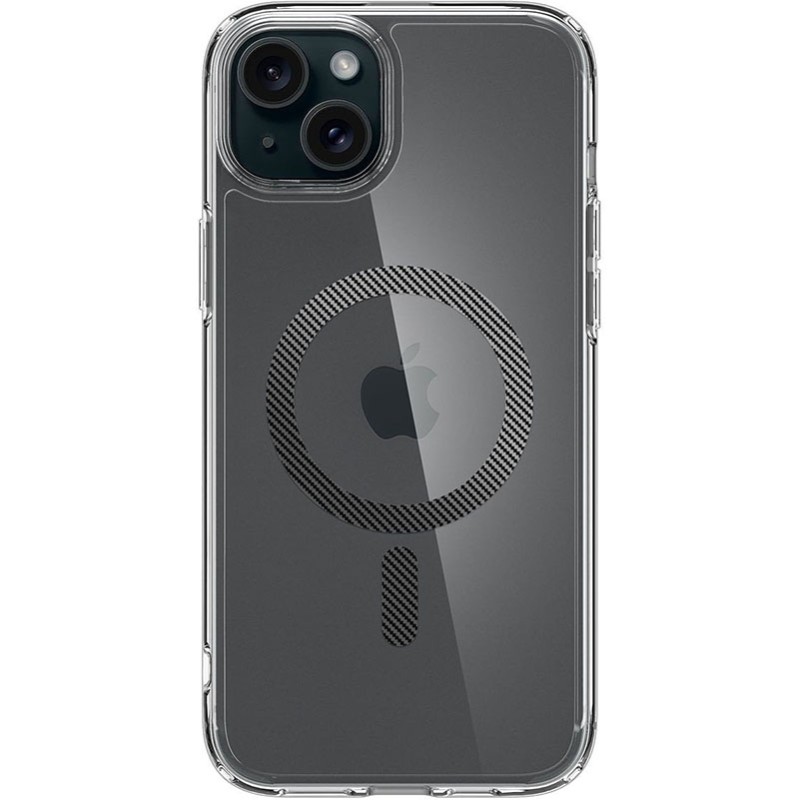 Чохол Spigen для iPhone 15 Plus Ultra Hybrid MagFit, Carbon Fiber