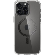 Чохол Spigen для iPhone 15 Pro Ultra Hybrid MagFit, Carbon Fiber