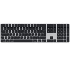 Клавіатура Apple Magic Keyboard with Touch ID та цифровою панеллю, Black Keys RU