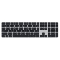 Клавіатура Apple Magic Keyboard with Touch ID та цифровою панеллю, Black Keys Ukrainian