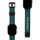 Ремінець UAG для Apple Watch 45/44/42 Torquay, Black-Turquoise