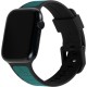 Ремінець UAG для Apple Watch 45/44/42 Torquay, Black-Turquoise