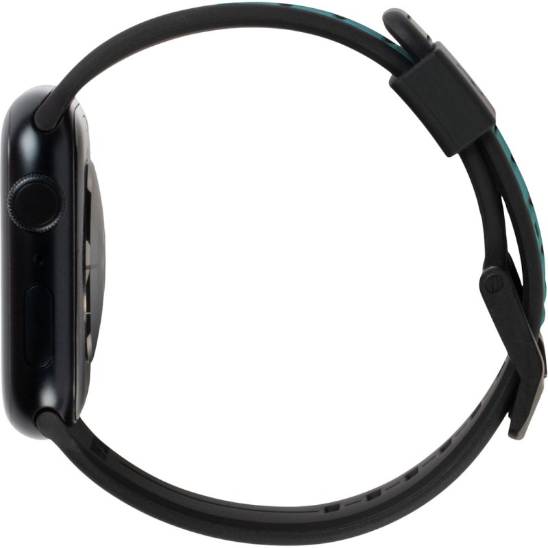 Ремінець UAG для Apple Watch 45/44/42 Torquay, Black-Turquoise