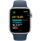 Смартгодинник Apple Watch SE GPS 44mm Silver Aluminium Case with Storm Blue Sport Band – M/L