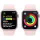 Смартгодинник Apple Watch Series 9 GPS 41mm Pink Aluminium Case with Light Pink Sport Band – S/M