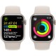 Смартгодинник Apple Watch Series 9 GPS 41mm Starlight Aluminium Case with Starlight Sport Band – S/M