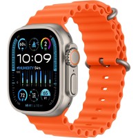 Смартгодинник Apple Watch Ultra 2 GPS + Cellular, 49mm Titanium Case with Orange Ocean Band